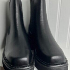 Aldo Sleek Black Moto Boots NWOT! Reposting because they are too narrow. Size 9